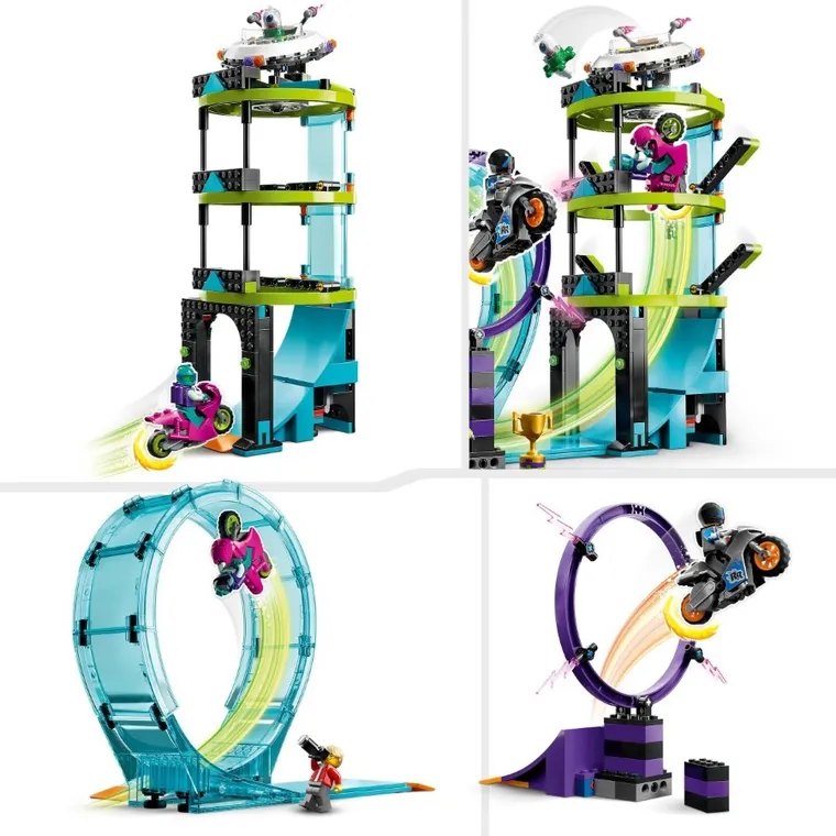 LEGO City, Stuntz, Ekstremalne wyzwanie kaskaderskie, 60361