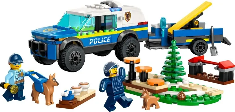 LEGO City, Szkolenie psów policyjnych w terenie, 60369