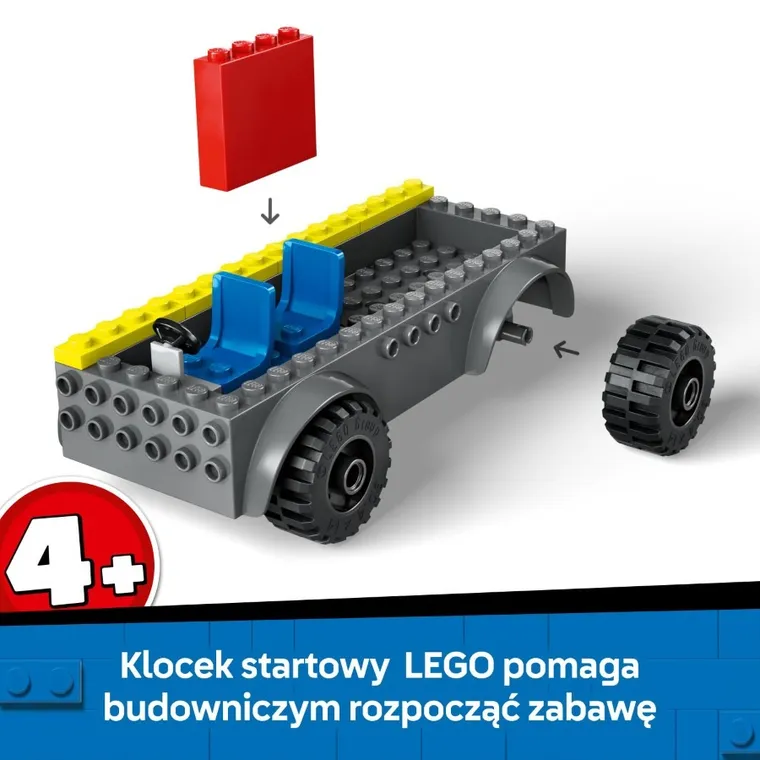 LEGO City, Wóz strażacki z drabiną, 60463