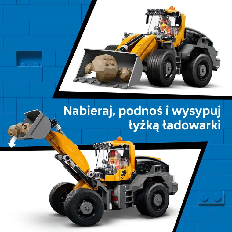 LEGO City, Wywrotka i ładowarka czołowa, 60494
