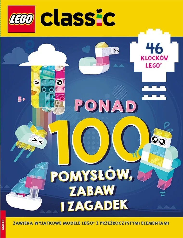 LEGO Classic. Ponad 100 pomysłów, zabaw i zagadek + figurka