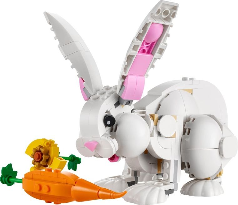 LEGO Creator 3 w 1, Biały królik, 31133
