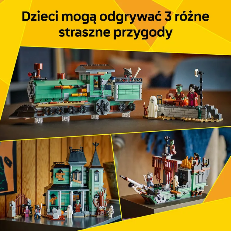 LEGO Creator 3 w 1, Nawiedzona rezydencja, 31167