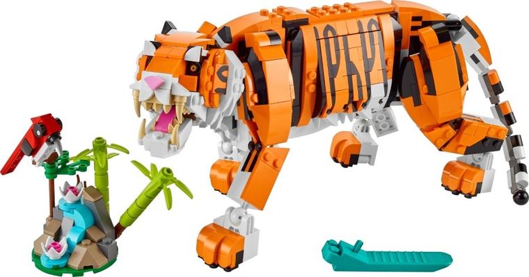 LEGO Creator 3w1, Majestatyczny tygrys, 31129