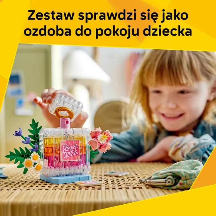 LEGO Creator, Flakon perfum z kwiatową ozdobą, 31383