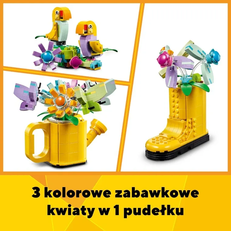 LEGO Creator, Kwiaty w konewce, 31149