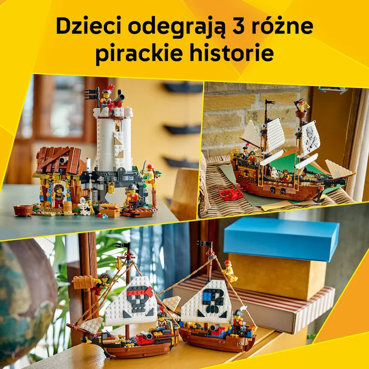 LEGO Creator, Legendarny statek piracki, 31387