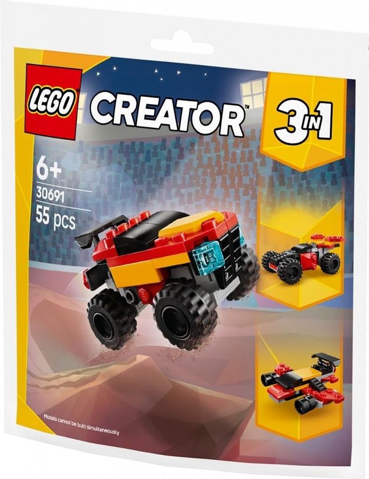 LEGO Creator, Mały monster truck do przebudowania, 30691