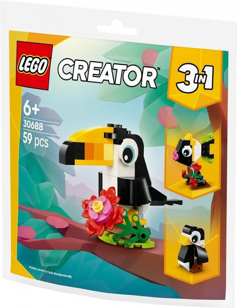 LEGO Creator, Tropikalny tukan, 30688