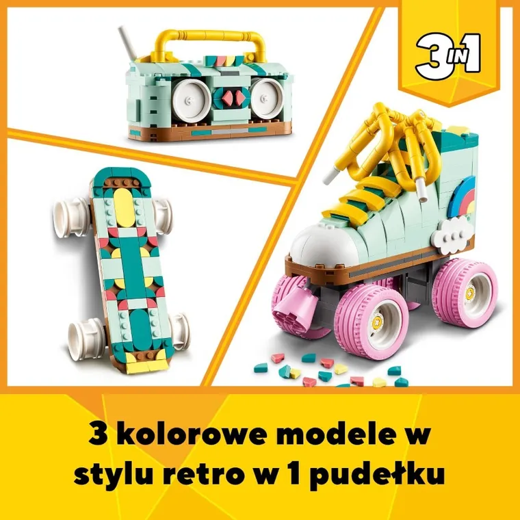 LEGO Creator, Wrotka w stylu retro, 31148