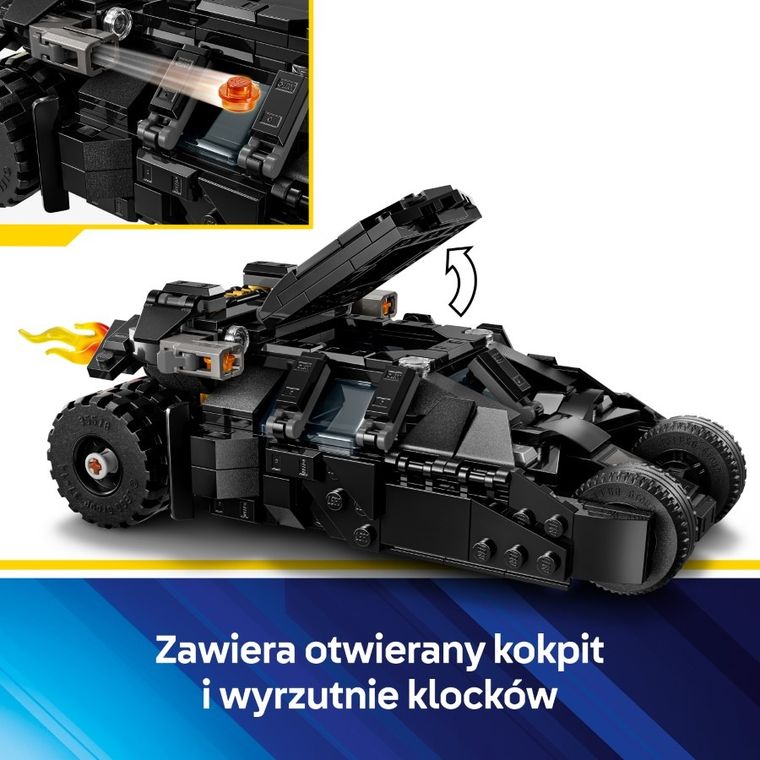 LEGO DC Batman: Tumbler Batmana kontra Dwie Twarze i Joker