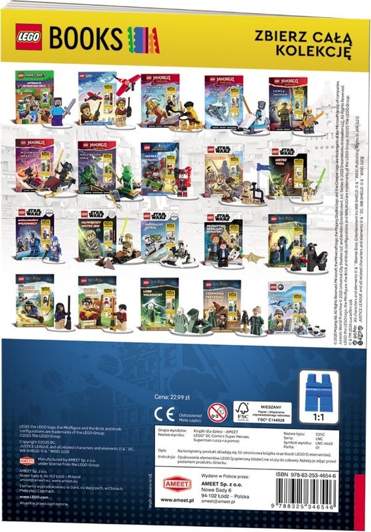 LEGO DC Comics Super Heroes. Superman rusza na pomoc + figurka