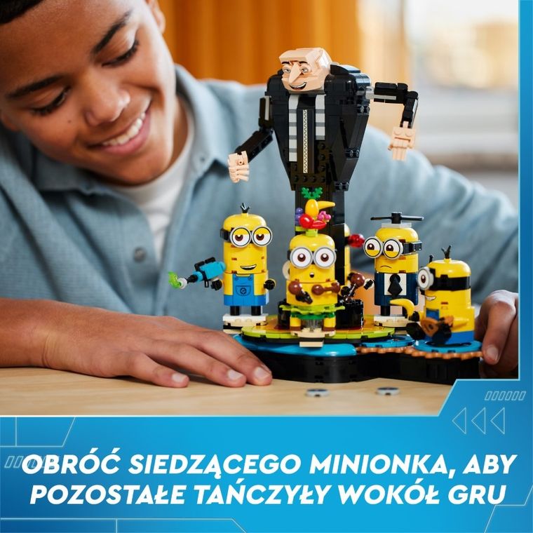 LEGO Despicable Me 4, Gru i minionki z klocków, 75582