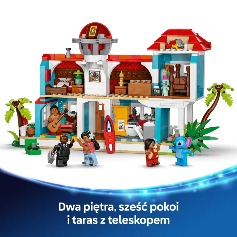 LEGO Disney, Domek na plaży Lilo i Stitcha, 43268