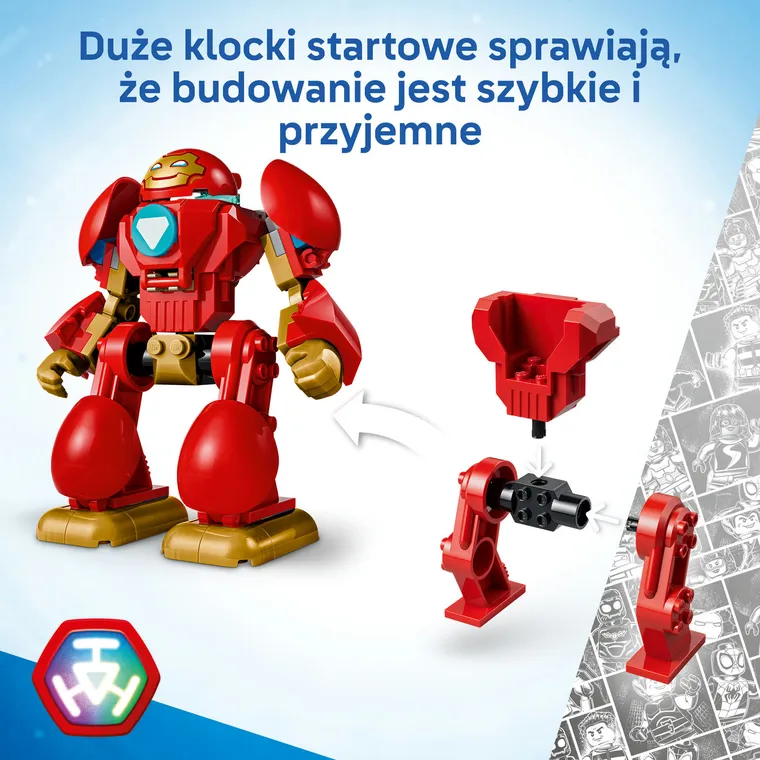 LEGO Disney Junior Marvel, Ultron kontra Iron Man, 11209