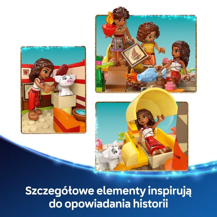 LEGO Disney Princess, Kajakowa przygoda Vaiany, 43270