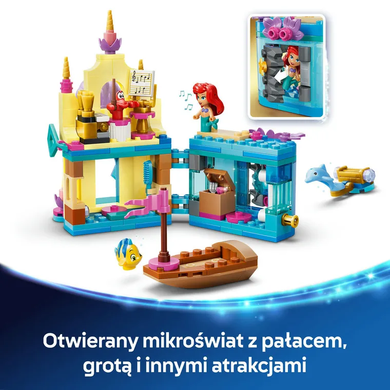 LEGO Disney Princess, Magiczny minipałac Arielki, 43285