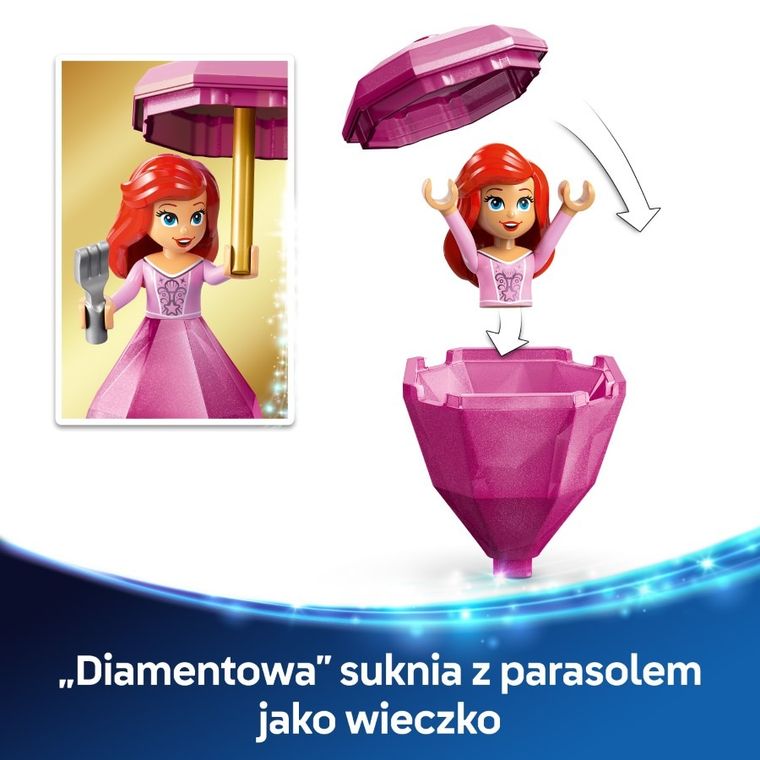 LEGO Disney Princess, Wirująca Arielka, 43259