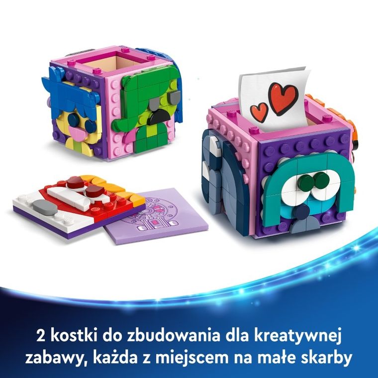 LEGO Disney, W głowie się nie mieści 2 - kostki z emocjami, 43248