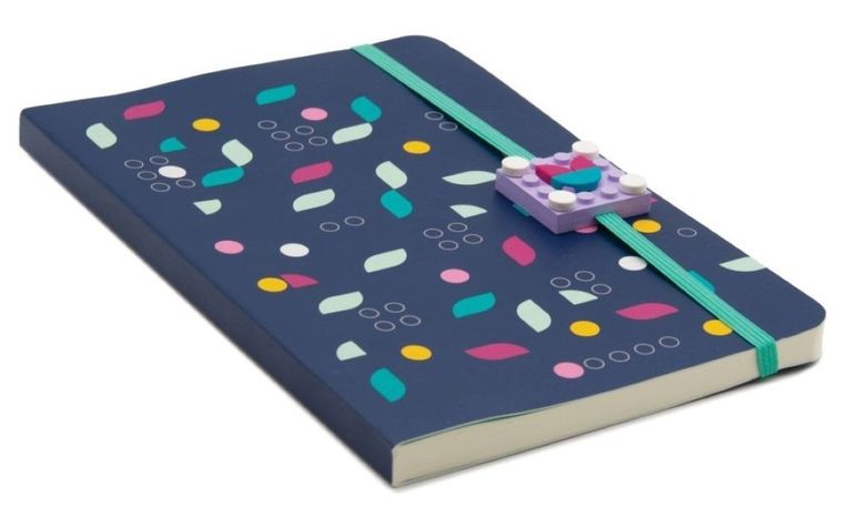 LEGO Dots, notatnik z płytką i klockami do dekoracji