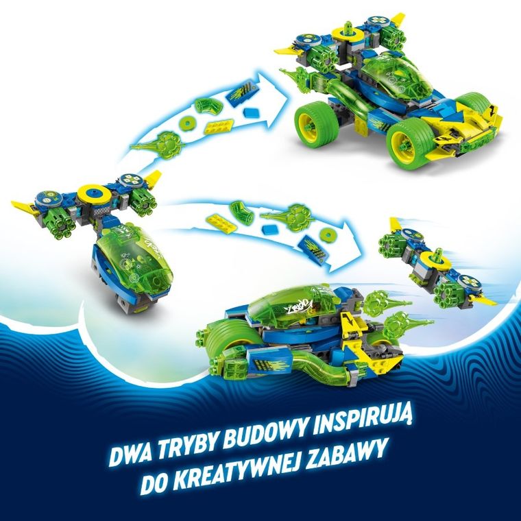 LEGO DREAMZzz, Samochód wyścigowy Mateo i Z-Bloba, 71491