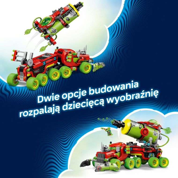 LEGO DREAMZzz, Sprayowa ciężarówka Mateo, 71499