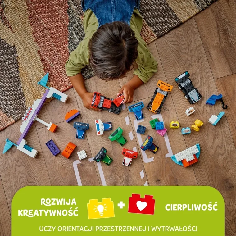 LEGO DUPLO, Bolidy i kierowcy F1, 10445