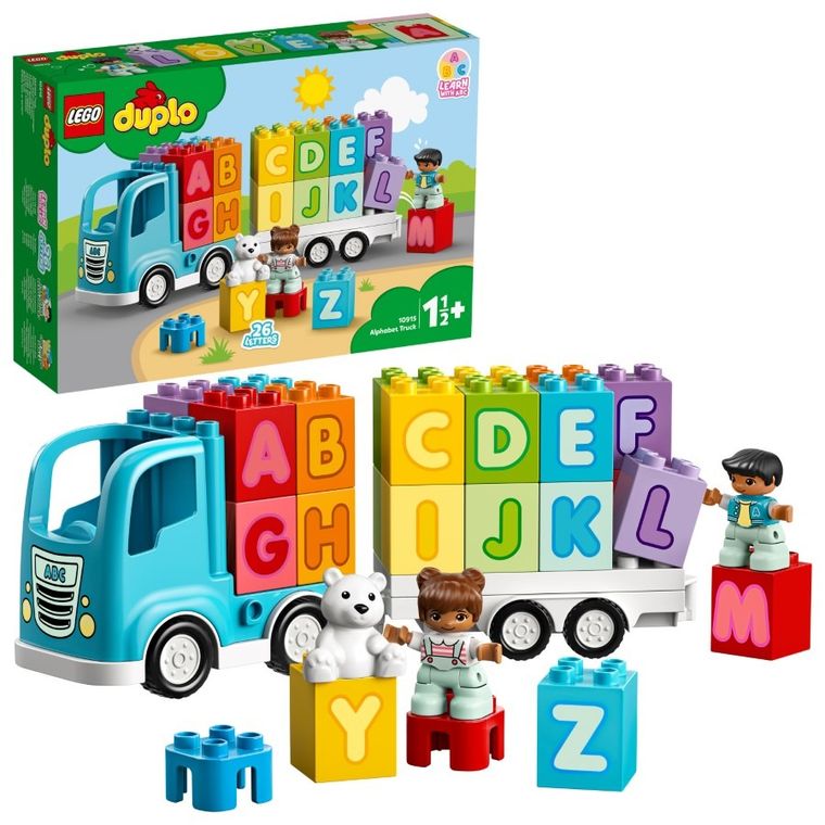 LEGO DUPLO, Ciężarówka z alfabetem, 10915