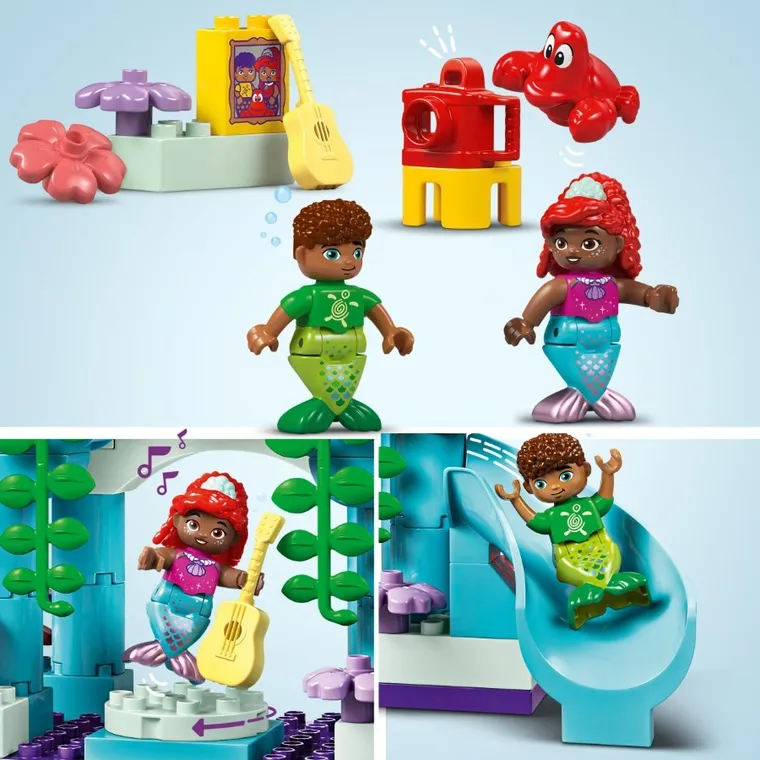 LEGO DUPLO Disney, Magiczny podwodny pałac Arielki, 10435