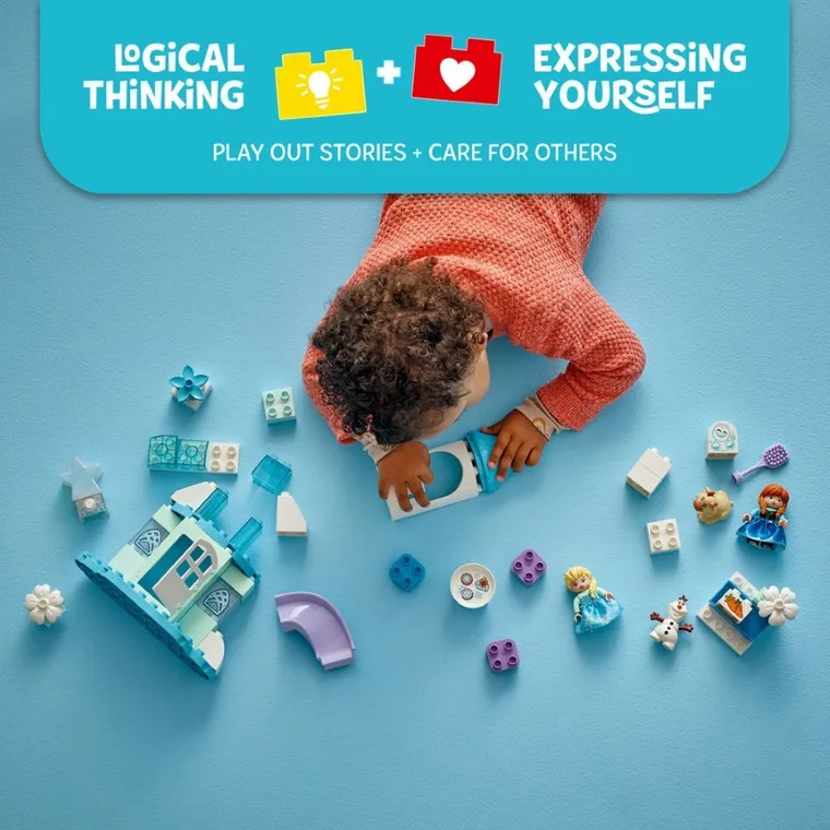 LEGO DUPLO Disney, Przyjęcie w lodowym zamku Anny i Elzy, 10455