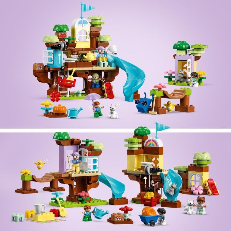 LEGO DUPLO, Domek na drzewie 3 w 1, 10993