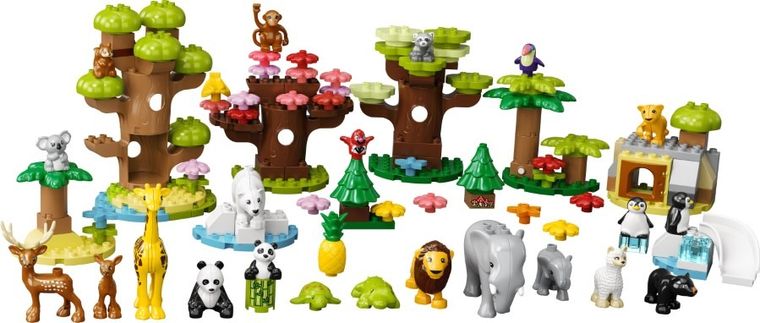LEGO DUPLO, Dzikie zwierzęta świata, 10975