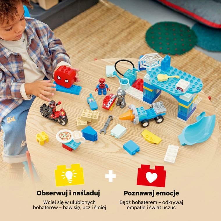 LEGO DUPLO, Kryjówka Pajęczej Drużyny, 10464
