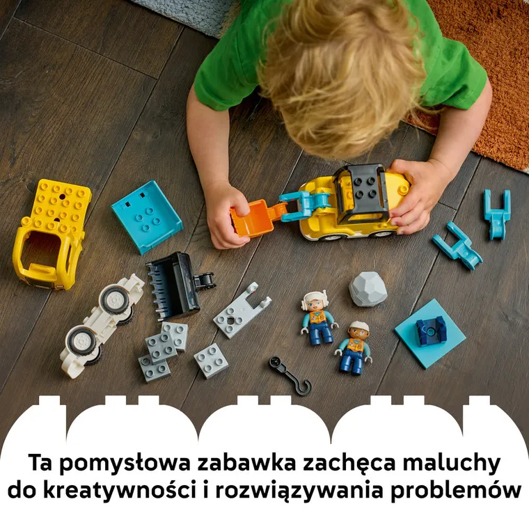 LEGO DUPLO, Maszyny budowlane 3 w 1, 10475