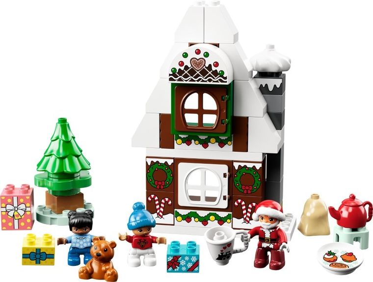 LEGO DUPLO, Piernikowy domek Świętego Mikołaja, 10976