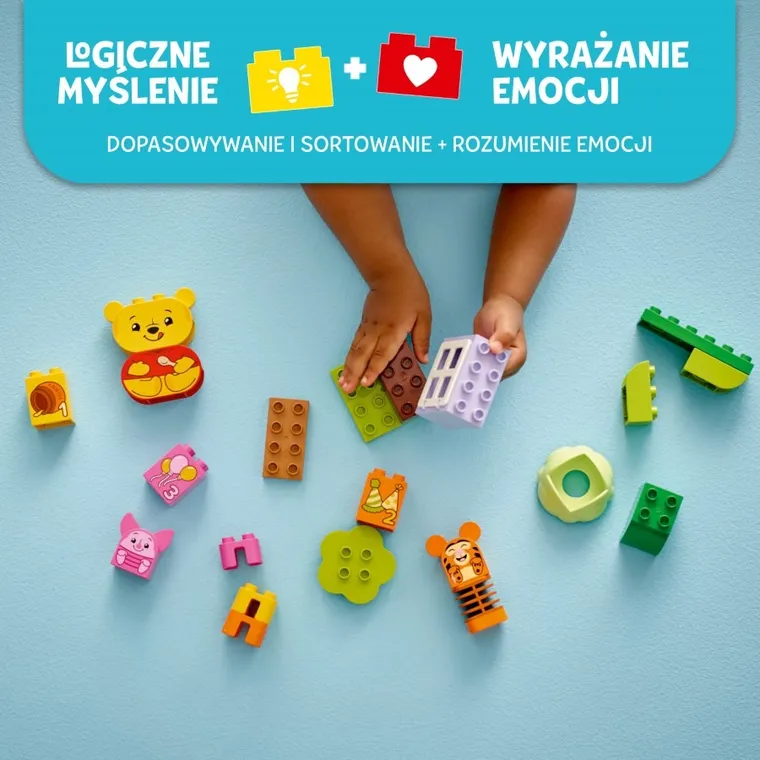 LEGO DUPLO, Przyjęcie urodzinowe Kubusia Puchatka, 10457