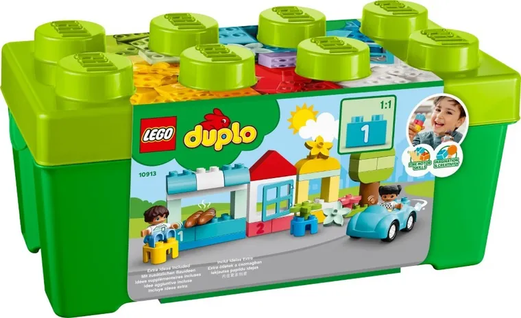 LEGO DUPLO, Pudełko z klockami, zabawka, 10913
