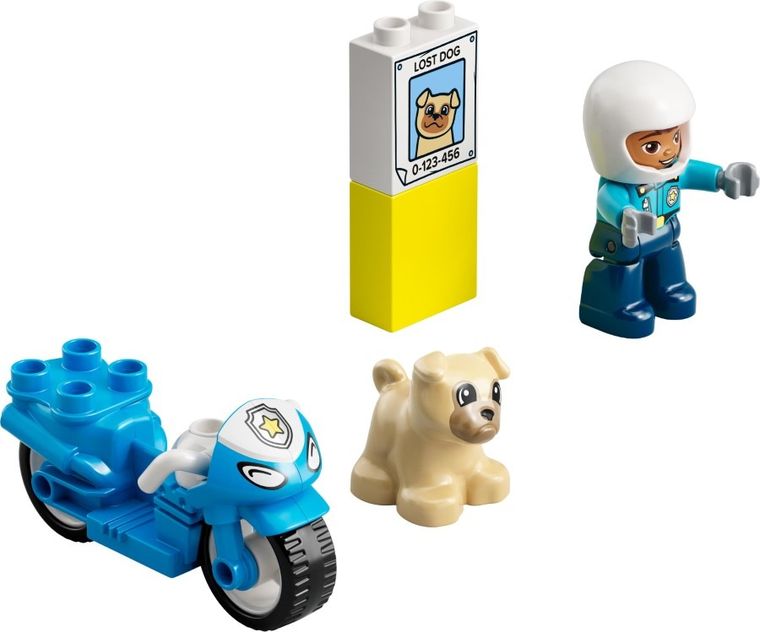 LEGO DUPLO, Rescue Motocykl policyjny, 10967