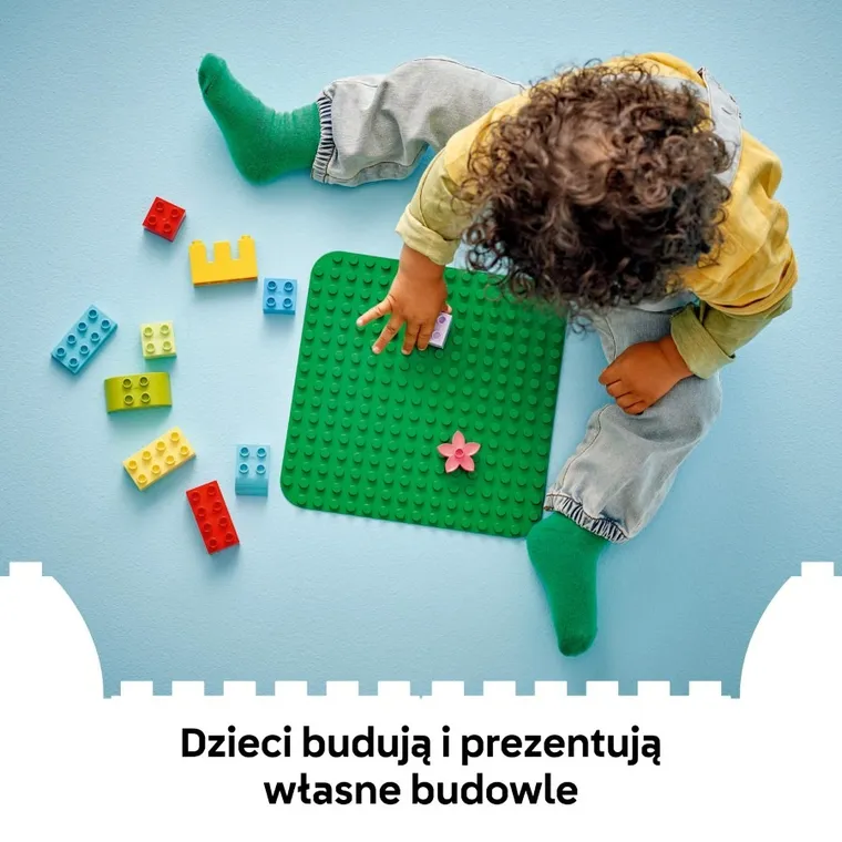 LEGO DUPLO, Zielona płytka konstrukcyjna, 10460
