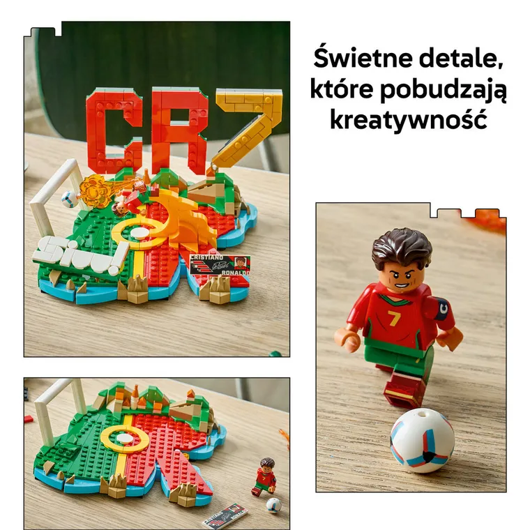 LEGO Editions, Cristiano Ronaldo - piłkarskie momenty, 43012