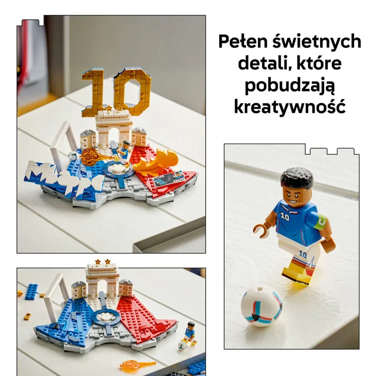 LEGO Editions, Kylian Mbappé - piłkarskie momenty, 43013