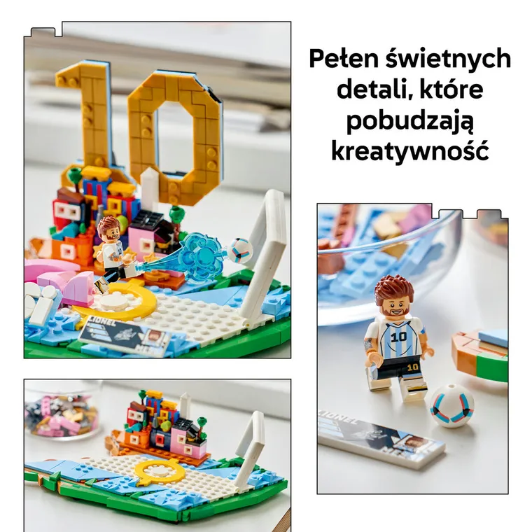 LEGO Editions, Lionel Messi - piłkarskie momenty, 43011