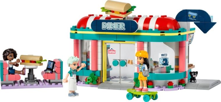 LEGO Friends, Bar w śródmieściu Heartlake, 41728