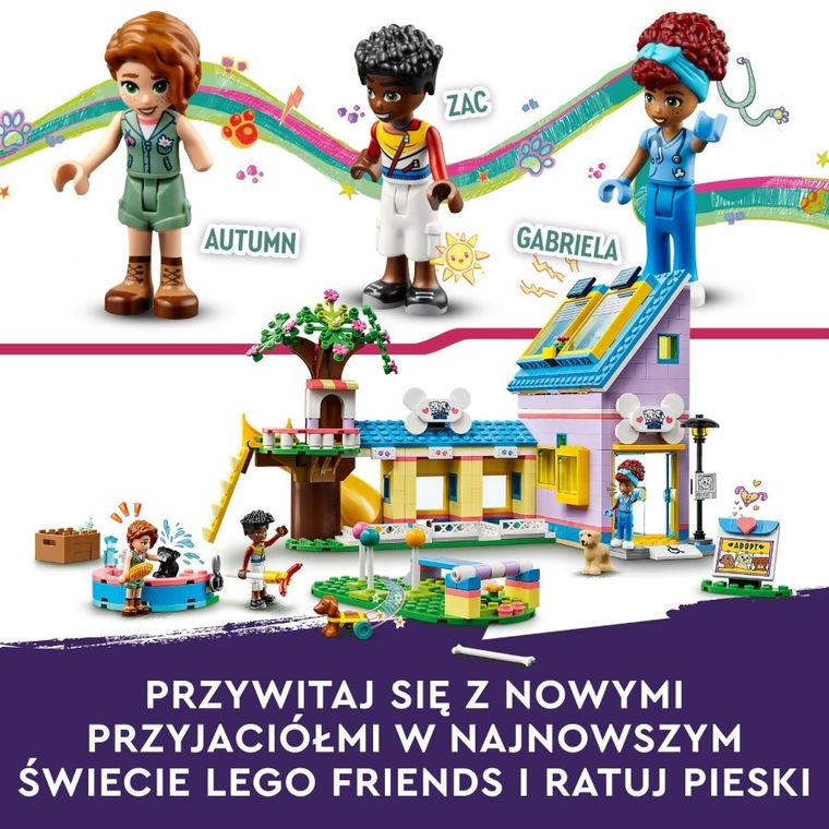LEGO Friends, Centrum ratunkowe dla psów, 41727