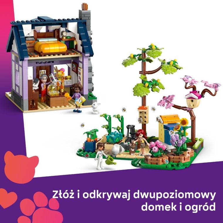 LEGO Friends, Dom pszczelarzy i kwiatowy ogród, 42669
