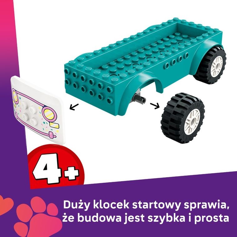 LEGO Friends, Furgonetka z lodami w mieście Heartlake, 42644