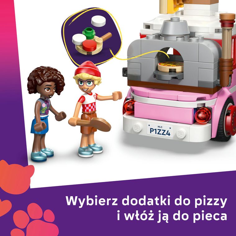 LEGO Friends, Furgonetka z pizzą, 42694