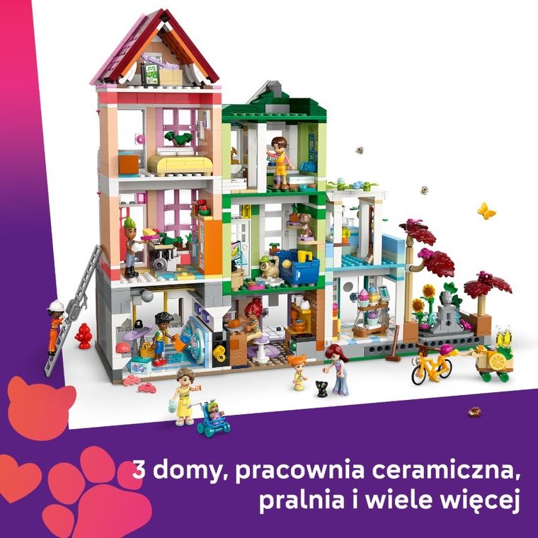 LEGO Friends, Mieszkania i sklepy w mieście Heartlake, 42670