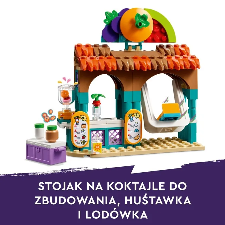 LEGO Friends, Plażowa budka z koktajlami, 42625
