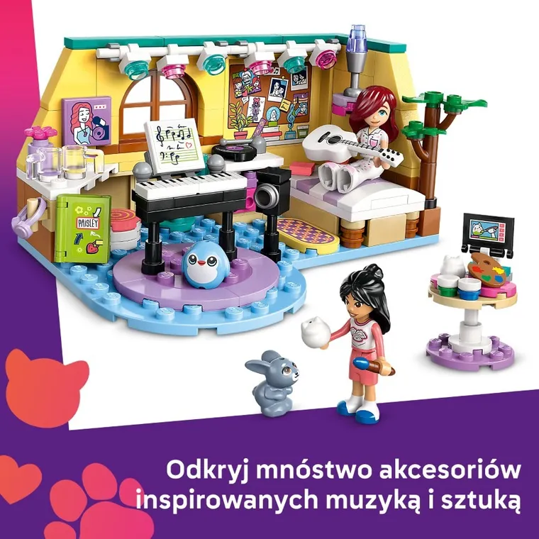 LEGO Friends, Pokój Paisley, 42647